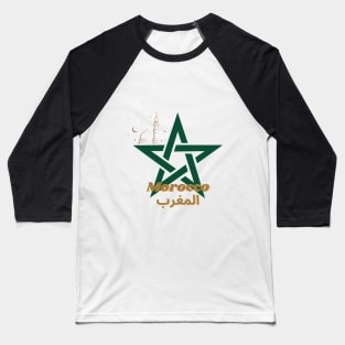 Morocco and Thrill Baseball T-Shirt